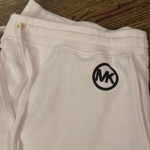 Michael Kors White Sweatpants XL
